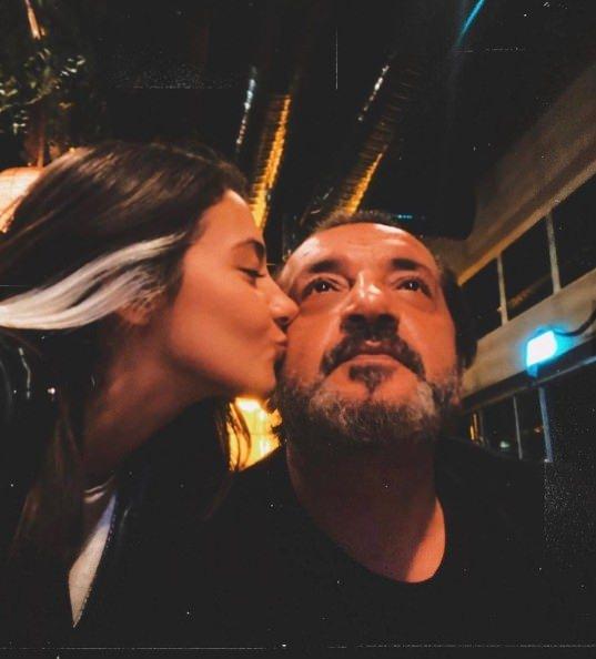 Mehmet Yalçınkaya ve kızı Sude Yalçınkaya