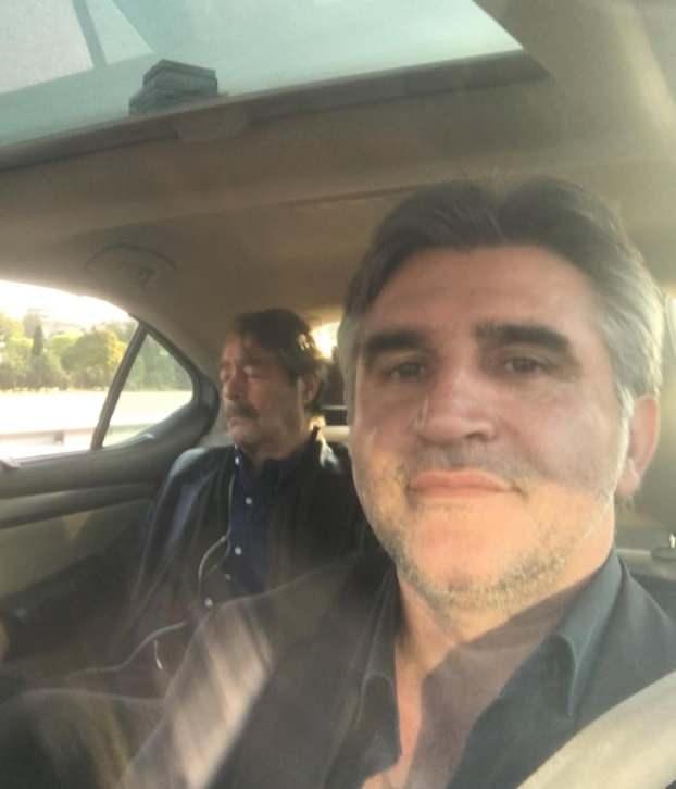 Kadir İnanır ve eski şöförü Ali Garga