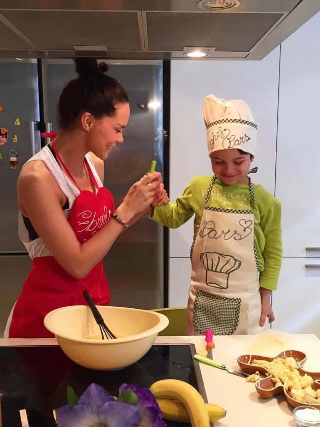 Ebru Şallı ve hayatını kaybeden oğlu Pars