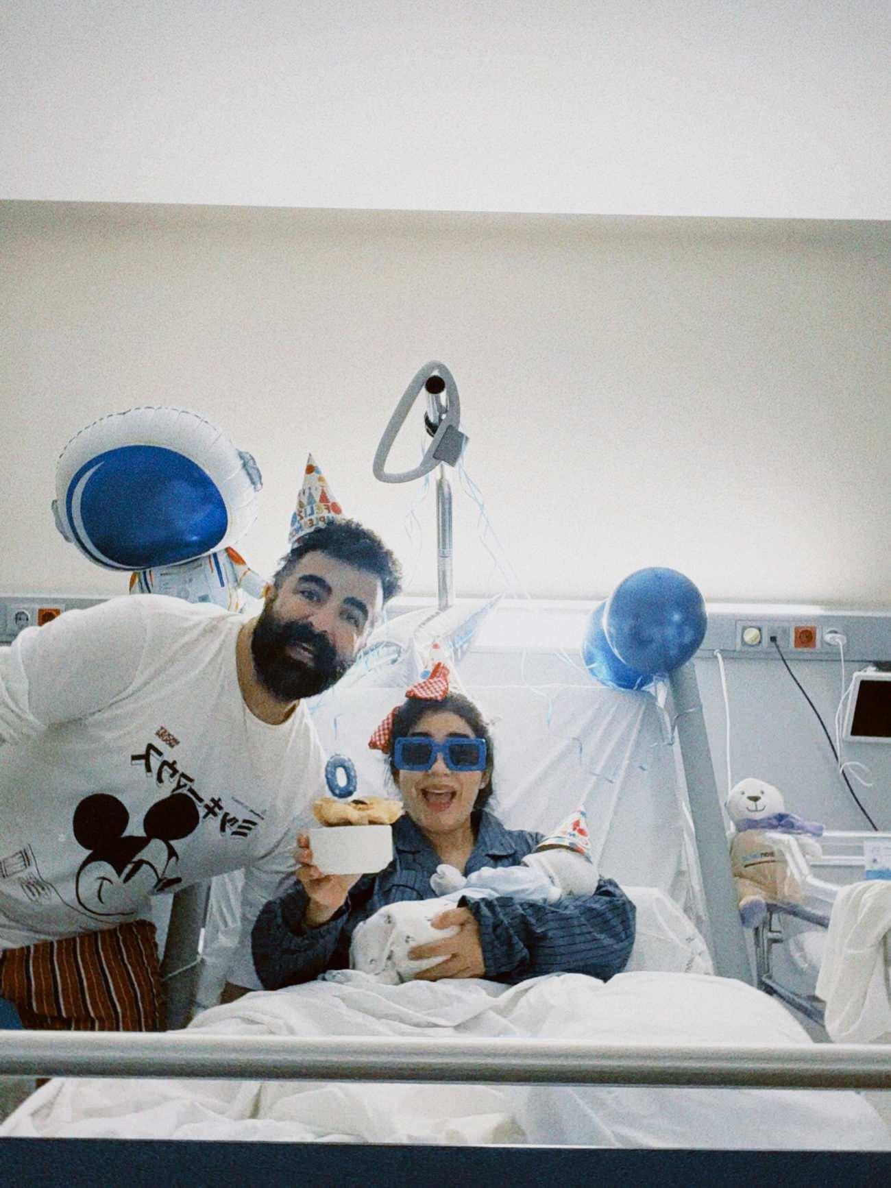 Zeynep Çamcı eşi Serhat Bayram ve oğlu Can Miro