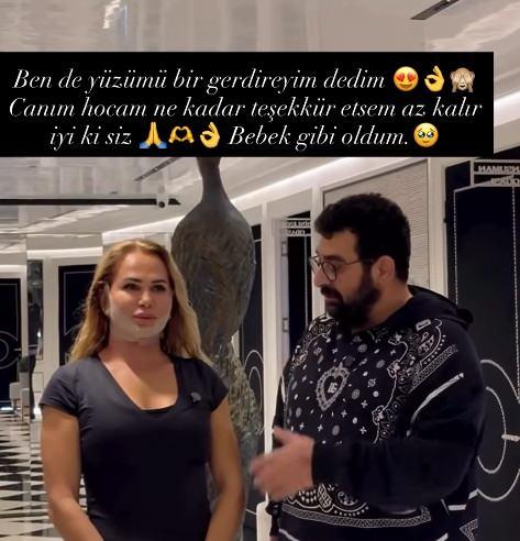 Nagihan Karaderenin doktoruyla yaptığı paylaşım