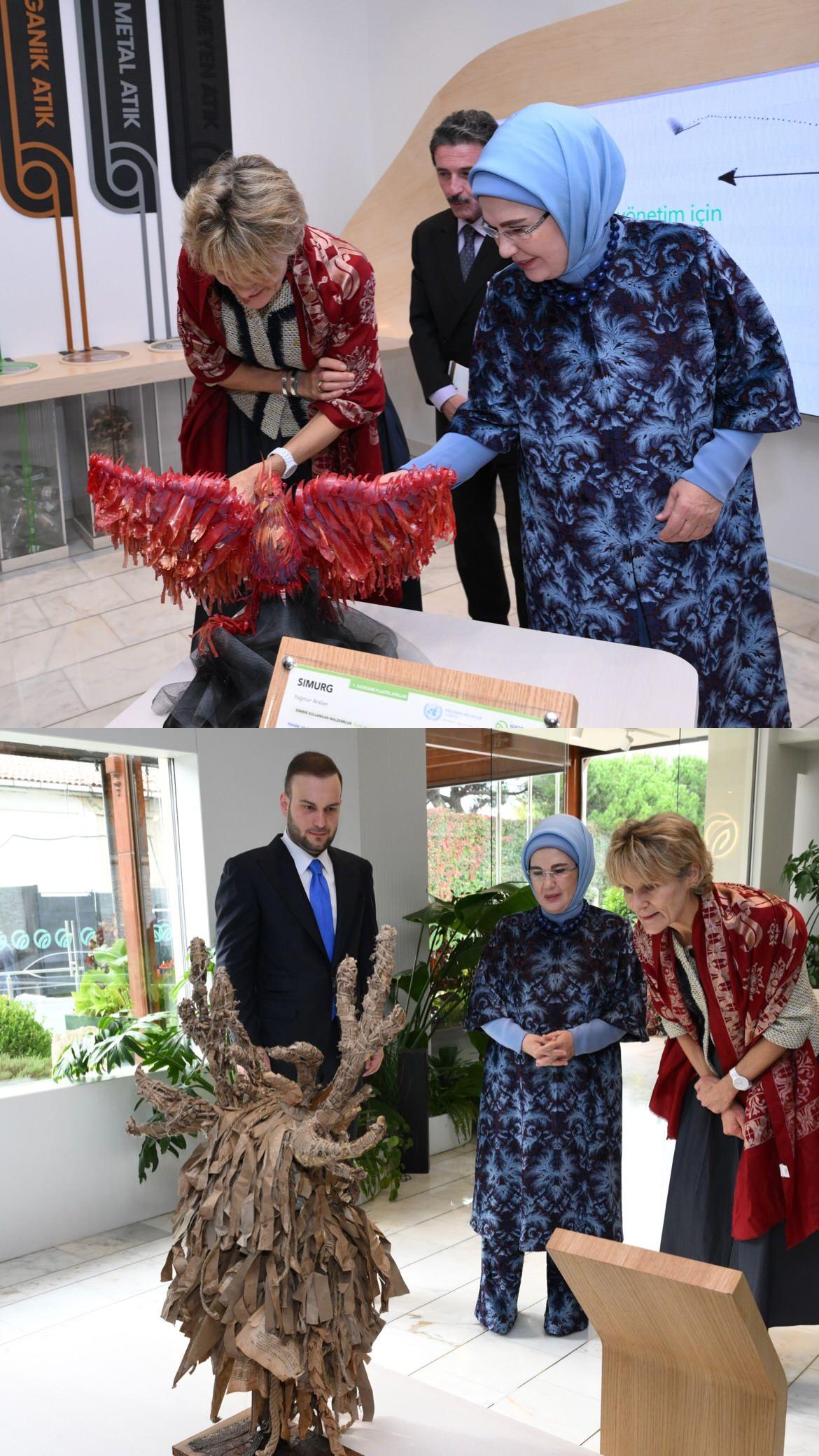 Emine Erdoğan ve Diana Fox Carney