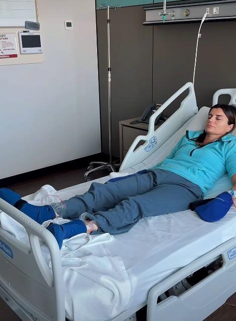 Ece Vahapoğlunun tedavi sürecine ilişkin paylaşımı