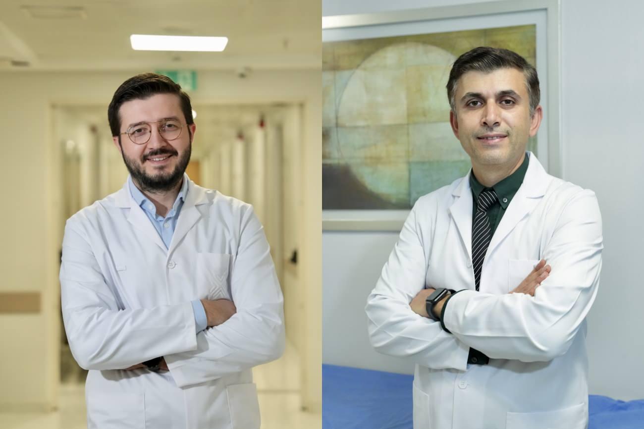 Nöroloji Uzmanı Dr. Öğr. Üyesi Eren Toplutaş ve Fiziksel Tıp ve Rehabilitasyon Uzmanı Doç. Dr. Ahmet Üşen