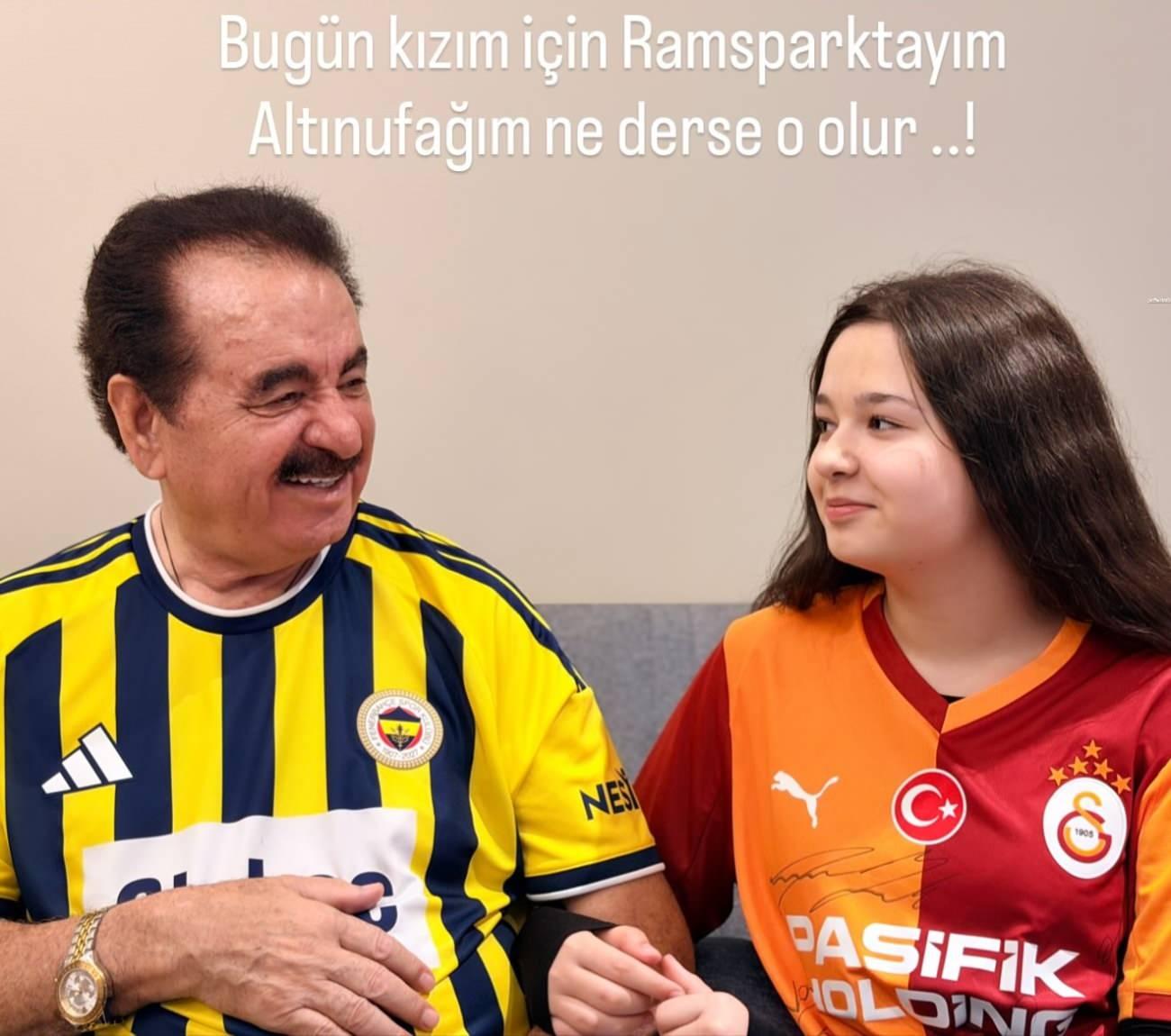 İbrahim Tatlıses ve kızı Elif Ada