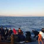 İzmir açıklarında 131 düzensiz göçmen kurtarıldı