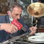 Erzurum'da yarım asırdır gramofon ve plakçalar tamir ediyor!