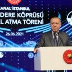 Kanal İstanbul için tarihi gün! Başkan Erdoğan: Yeni bir sayfa açıyoruz