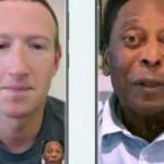 Taçsız Kral Pele ve Zuckerberg, WhatsApp reklamı için buluştu