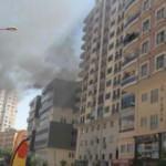 Mardin Sağlık Müdürlüğü çatısında yangın