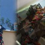 Sakarya'da 60 yaşındaki kadının yalnız yaşadığı evden 4 kamyon çöp çıkarıldı