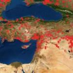 Türkiye'deki orman yangınları NASA uydusuna böyle yansıdı
