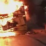 Son dakika haberi: Küçükçekmece'de İETT otobüsü yandı