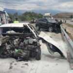 Amasya'da 2 otomobil kafa kafaya çarpıştı: 2 ölü 5 yaralı