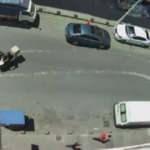 Sultangazi'de motokuryelerin çarpıştığı feci kaza kamerada