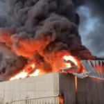 Silivri'de fabrika yangını çıktı