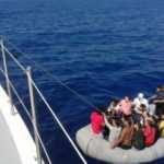 Marmaris açıklarında 36 kaçak göçmen kurtarıldı