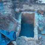 Ordu'da yol inşaatında 2 bin yıllık lahit mezarlar bulundu