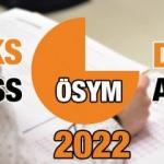 ÖSYM 2022 sınav ve başvuru takvimi! KPSS, YKS, DGS ve ALES sınav tarihleri açıklandı mı?