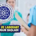 Tekirdağ Namık Kemal Üniversitesi Hemşire ve Laborant alımı bugün başladı! Başvuru şartları neler?
