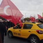 Taksiciler'den UKOME öncesi Yenikapı'da eylem