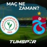 Çaykur Rizespor Trabzonspor maçı ertelenecek mi? Zemin kar altında! Son görüntüler...