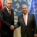 Cumhurbaşkanı Erdoğan, BM Genel Sekreteri Guterres ile görüştü 