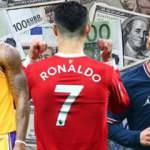 Bir yılda tam 125 milyon euro kazandı! Liste değişti, Cristiano Ronaldo ve Messi...