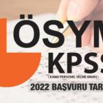 KPSS başvuru tarihi ne zaman? 2022 ÖYSM akademik takvimi ve sınav ücretleri