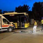 Kadıköy'de ambulans ile İETT otobüsünün çarpışması sonucu 1 kişi yaralandı