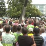 İBB'ye bağlı Ağaç AŞ çalışanları eylemde... 'Bahanelerle 130 kişi işten çıkartıldı'