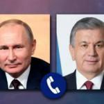 Putin ile Özbekistan Cumhurbaşkanı Mirziyoyev arasında Karakalpakistan görüşmesi