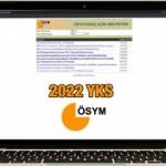 ÖSYM Sonuç Açıklama Sistemi: 2022 YKS (AYT-TYT-YDT) sınav sonucu sorgulama!
