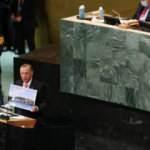 Cumhurbaşkanı Erdoğan, BM kürsüsünden dünyaya 3 kare ile mesaj verdi