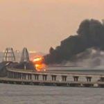 Kırım Kerç Köprüsü'nde patlama... Ukrayna ve Kremlin'den peş peşe açıklamalar