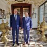 AK Partili Kurtulmuş, Yeni Azerbaycan Partisi Genel Başkanvekili Budagov ile görüştü