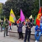 İsveç'te PKK/YPG yandaşları Pençe-Kılıç Operasyonu'nu protesto etti