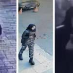 Taksim'deki alçak teröristin kaçma anı görüntülendi