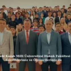 Kazak öğretim görevlileri, 1 günlük maaşlarını Türkiye'ye bağışladı
