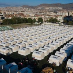 AFAD, deprem bölgesinde kurulan çadır ve konteyner sayısını açıkladı