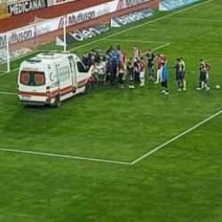 Sivas'ta korkutan anlar! Valencia hastaneye kaldırıldı 