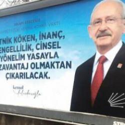 CHP'nin LGBT vaadi tekrar gündemde! Soylu'dan Kılıçdaroğlu'nun skandal afişine tepki