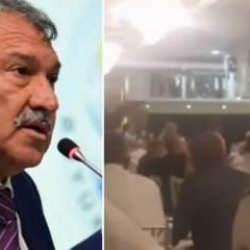 CHP'li başkandan skandal görüntü! Kürsüye çağırdığı vatandaşı tokatladı
