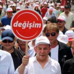 Tanju Özcan'ın Ankara'ya 'Değişim ve Adalet' yürüyüşü başladı