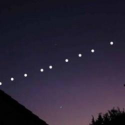 Gökyüzünde görünen ışıklar Elazığ'da panik oluşturmuştu: Ne oldukları açıklandı!
