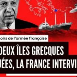 Fransız küstahlığı! 2027: Erdoğan iki Yunan adasına saldırdı, Fransa müdahale etti