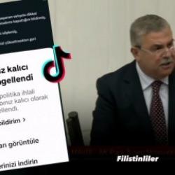 AK Partili Dr. Nazım Maviş'in Filistin paylaşımına TikTok'tan skandal engelleme!