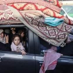 4 günlük ateşkes kararının ardından Filistinliler, evlerine dönmeye başladı