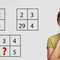 Matematik becerinizi gösterin #6: Görseldeki sayılar arasındaki örüntüyü bulun ve soru işaretli yere gelecek olan sayıyı belirleyin