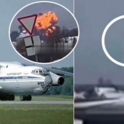 Onlarca Ukraynalı esiri taşıyan uçak Rusya'da düştü